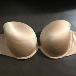 Tan Strapless Victoria Secret Bras